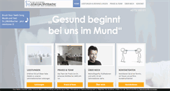 Desktop Screenshot of dr-muehlbacher.net